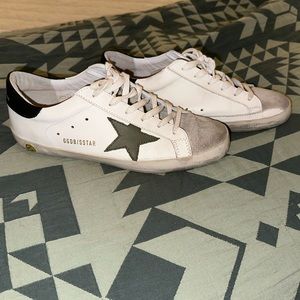 Golden Goose Super Star Pelle Millitary Leather